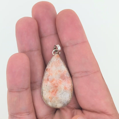 Sunstone Sterling Silver Pendant (Unique Piece)