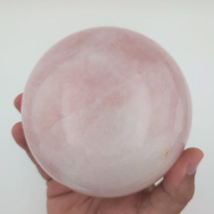 XL Rose Quartz Sphere (Unique Piece)