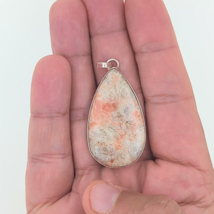 Sunstone Sterling Silver Pendant (Unique Piece)