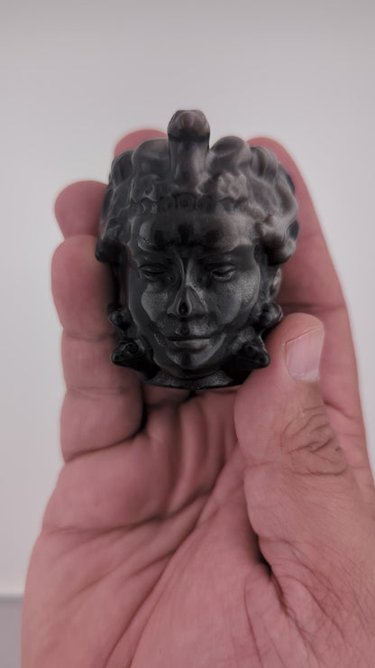 Medusa Head Carving
