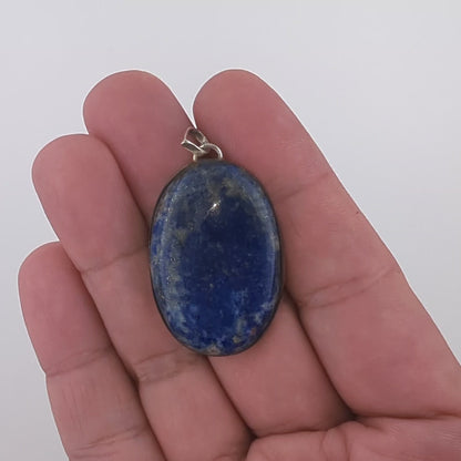 Lapis Lazuli Sterling Silver Pendant (Unique Piece)